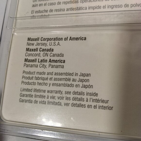 Maxell Digital Video Cassette Lot of 4 Mini DV 60 Minute 70.4m - Picture 5 of 6